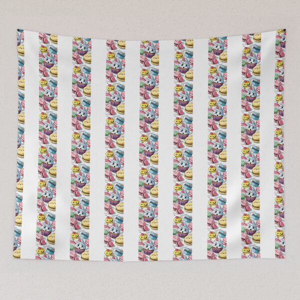 Item preview, Magdalena sonriente con macarrones designed and sold by BlissfulBlossom.