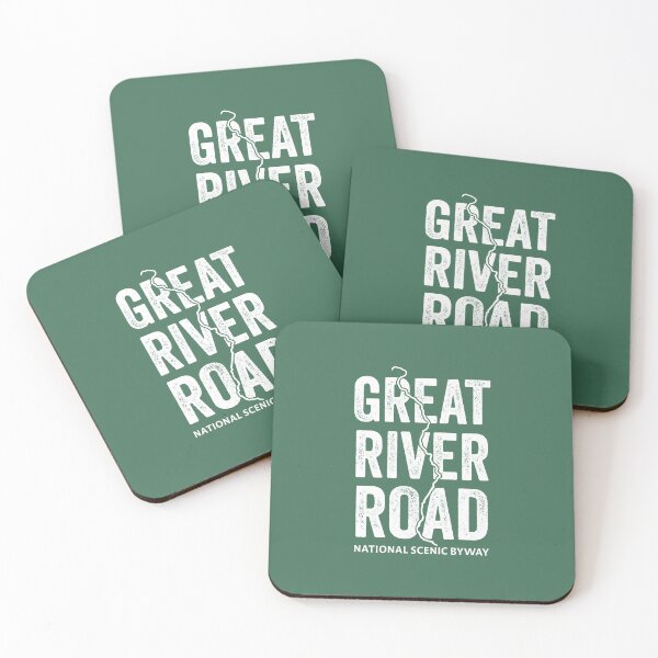 Item preview, GRR - National Scenic Byway 2 - White  designed and sold by Great River Road Store.