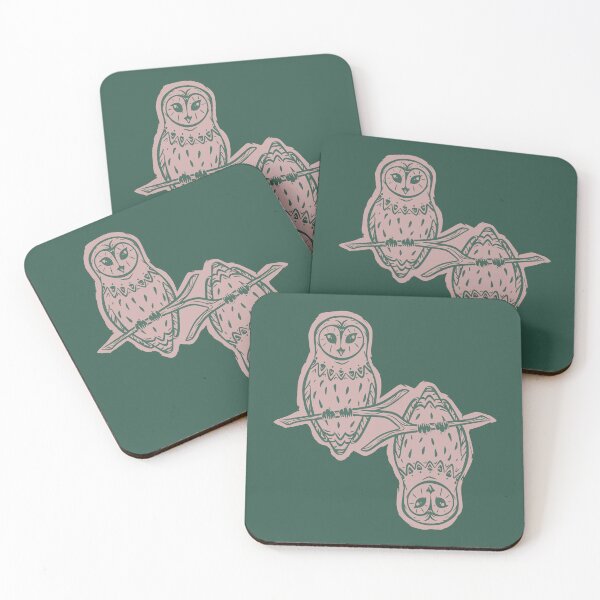Item preview, Symmetrical owls designed and sold by Sophie Ethier.