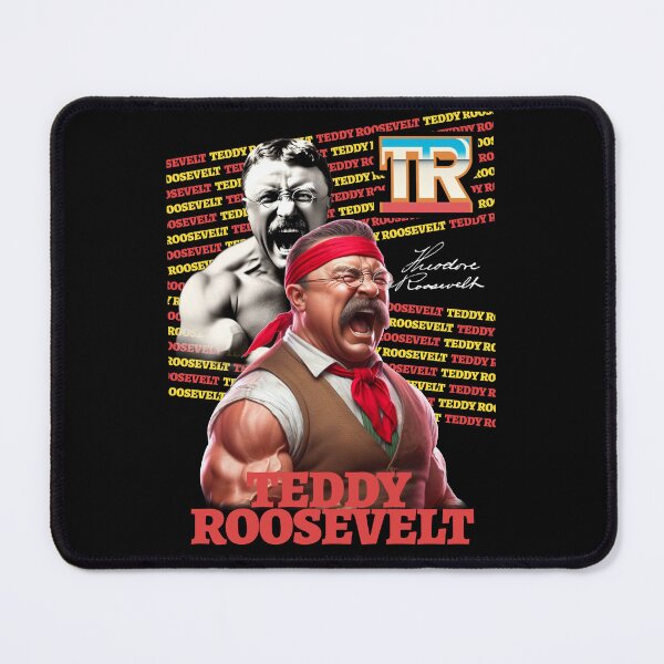 Item preview, Teddy Theodore Roosevelt bootleg 90's wrestling lifting designed and sold by Captain-Jackson.