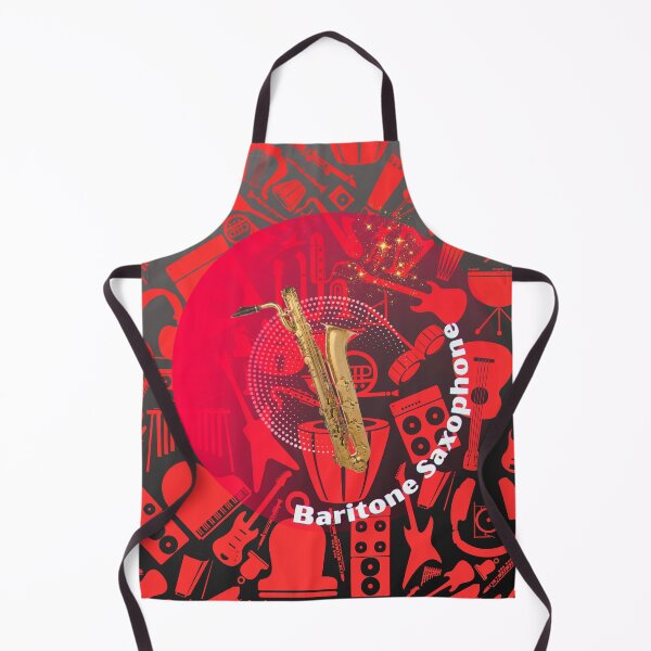 Item preview, Baritone Saxophone Music Everywhere designed and sold by BrightrDayMusicArt.