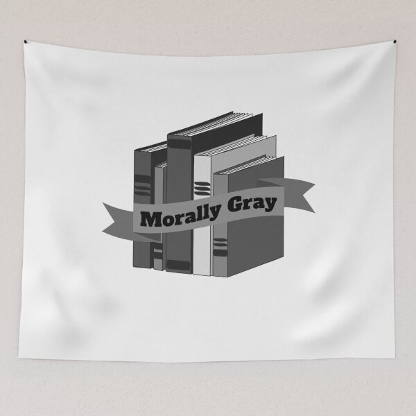 Item preview, Morally Gray! Grey Books designed and sold by PMCreative.