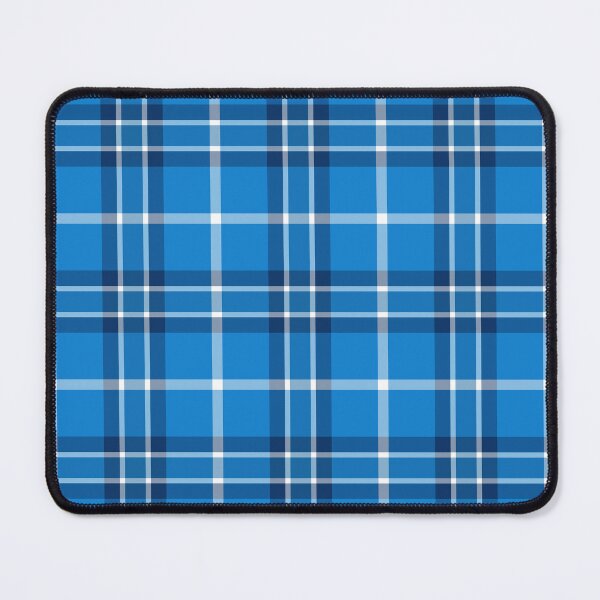 Item preview, Blue And White Simple Straight Plaid Pattern designed and sold by DesignHouse07.