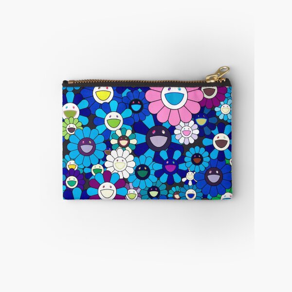 Item preview, Takashi Murakami Blue Flowers Art Prints Hypebeast Kaws Supreme Stretware Poster Japan Manga Colorful Pillow art designed and sold by Nicodemuss.