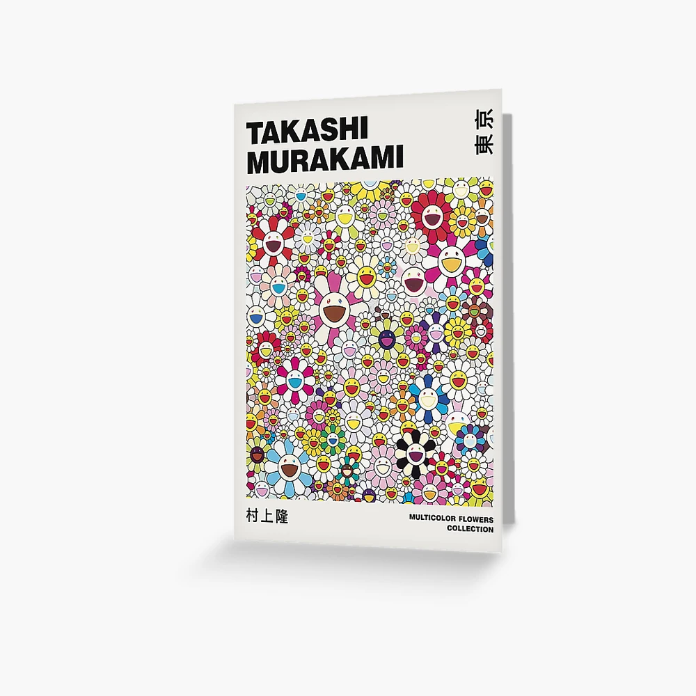 Takashi Murakami Colorful Flowers Art Prints Hypebeast Kaws