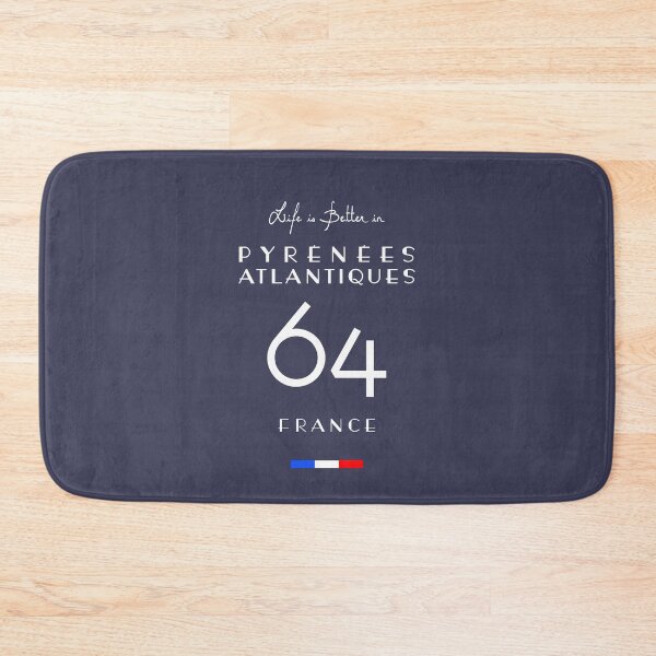 Item preview, Life is better in Atlantic Pyrenees Number 64 France designed and sold by frenchsalsa.