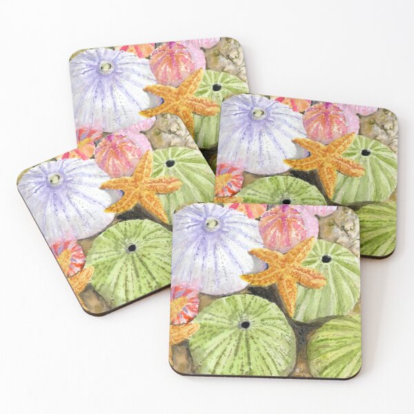 Item preview, sea urchins designed and sold by Artbydekloe.