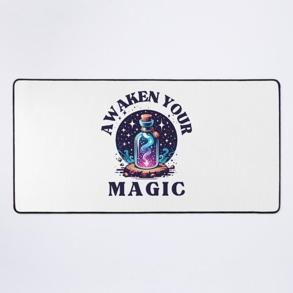 Item preview, Magical Bottle & "Awaken Your Magic" (White Background) designed and sold by MusesWhispers.