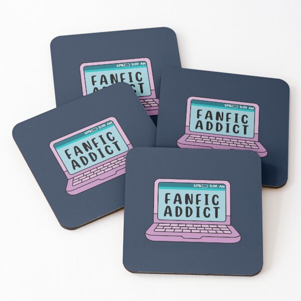 Item preview, Fanfic Addict - Purple Laptop designed and sold by Neadoodles.