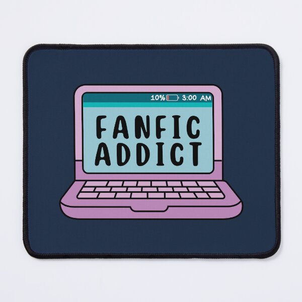 Item preview, Fanfic Addict - Purple Laptop designed and sold by Neadoodles.