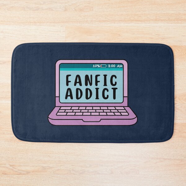 Item preview, Fanfic Addict - Purple Laptop designed and sold by Neadoodles.