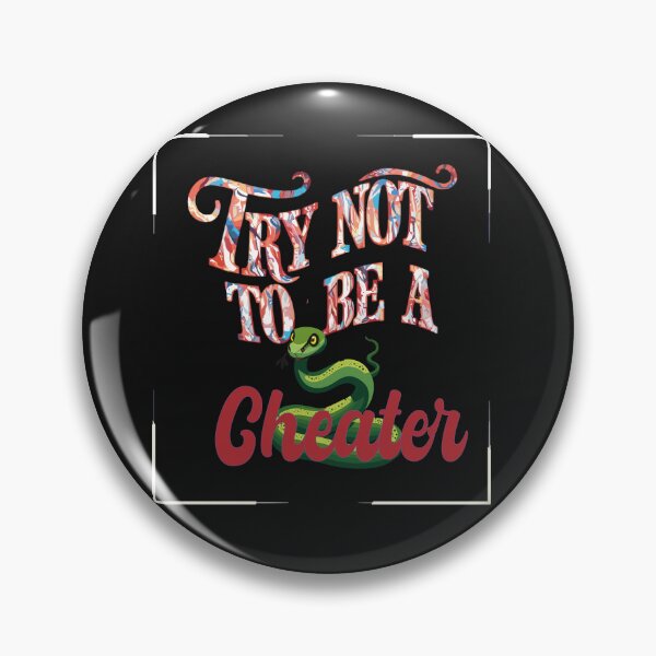 Item preview, Try not to be a fraud, green snake, designed and sold by StrictlyBilliM.