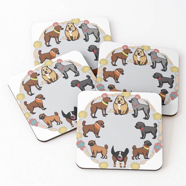 Item preview, Dogs in the circle designed and sold by shufflik.