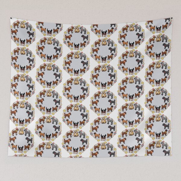 Item preview, Dogs in the circle designed and sold by shufflik.