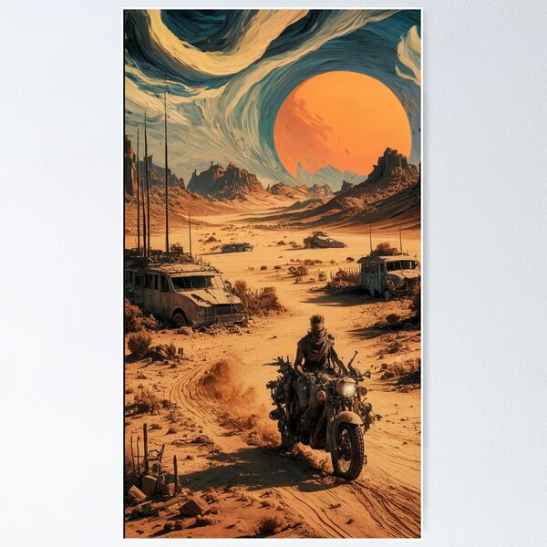 Item preview, Amazon of the post apocalyptic wilderness designed and sold by Purpleflex.