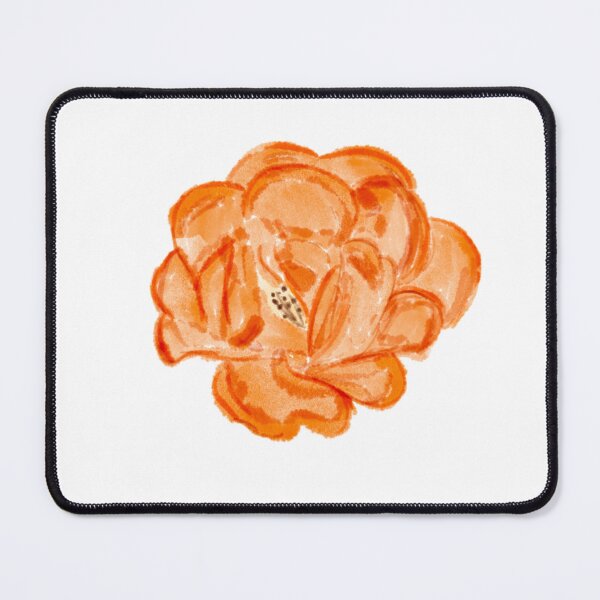 Artikelvorschau, Aquarell orange Blume entworfen und verkauft von Panda-003.