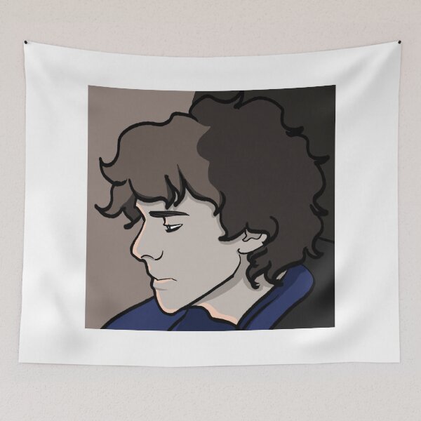Item preview, Sherlock Holmes illustration designed and sold by SherlyMors.
