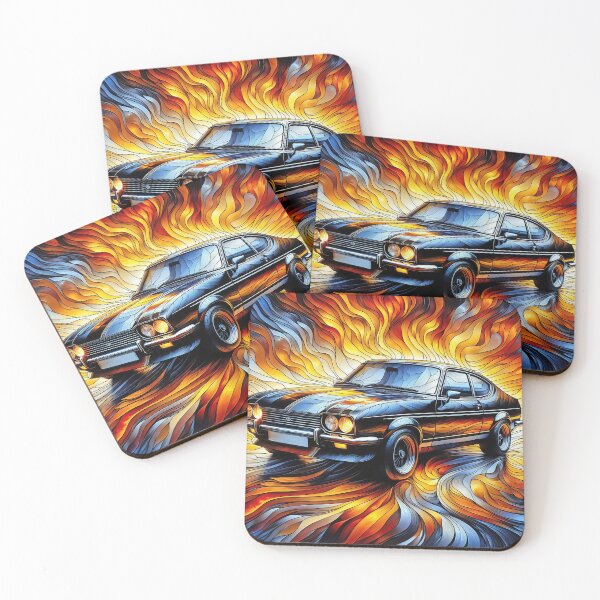 Item preview, Capri Classic Car Retro 70s 80s Vintage Legend designed and sold by LazioJoe.