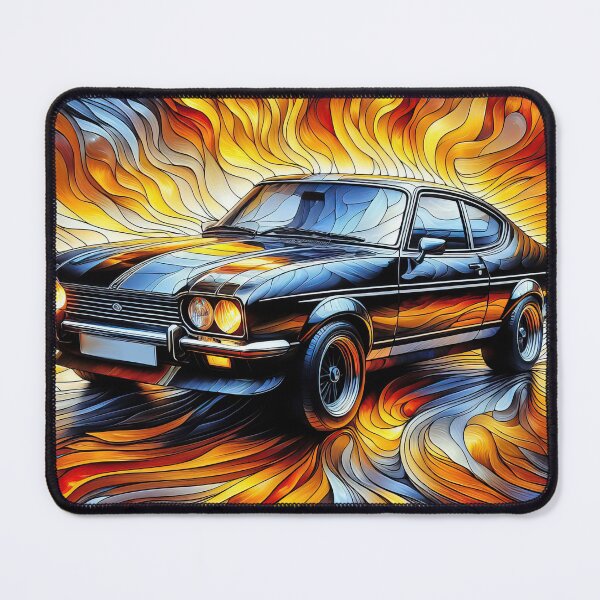 Item preview, Capri Classic Car Retro 70s 80s Vintage Legend designed and sold by LazioJoe.