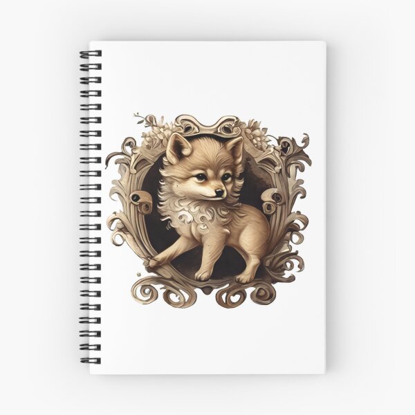 Item preview, Baroque little wolf designed and sold by Maker Magia.