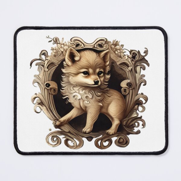 Item preview, Baroque little wolf designed and sold by Maker Magia.
