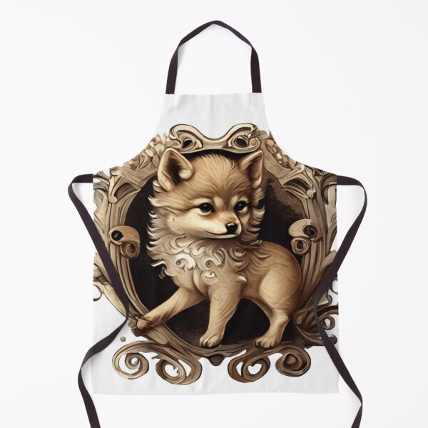 Item preview, Baroque little wolf designed and sold by Maker Magia.