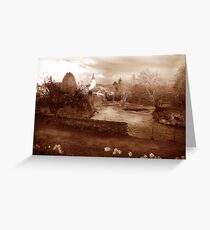 River Earn Comrie Scotland Greeting Card