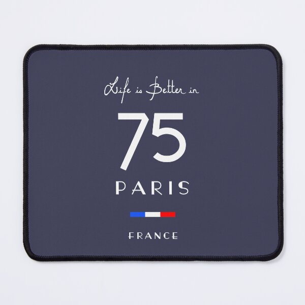 Item preview, Life is better in PARIS Number 75 France designed and sold by frenchsalsa.