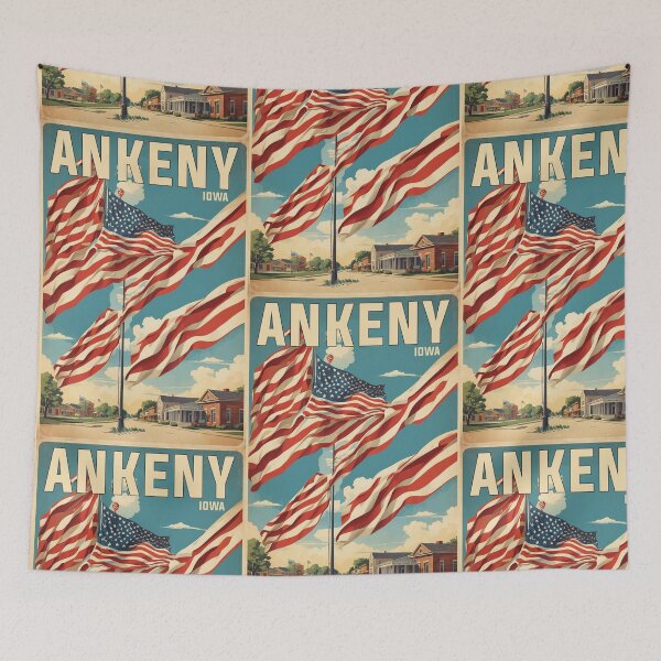 Item preview, Ankeny Iowa USA Vintage Travel Tourism  designed and sold by TravelersGems.