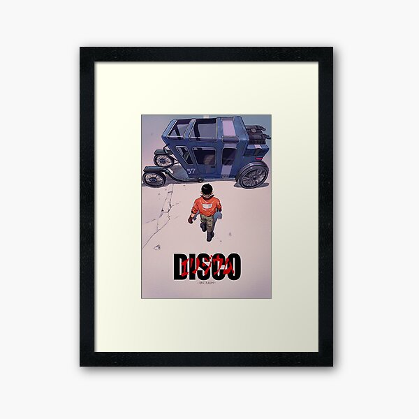 Item preview, Akira x Disco Elysium poster designed and sold by sunsetfoam.