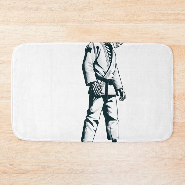 Item preview, BJJ Skeleton Art: Brazilian Jiu Jitsu Grappling Masterpiece designed and sold by Martial-Art-23.
