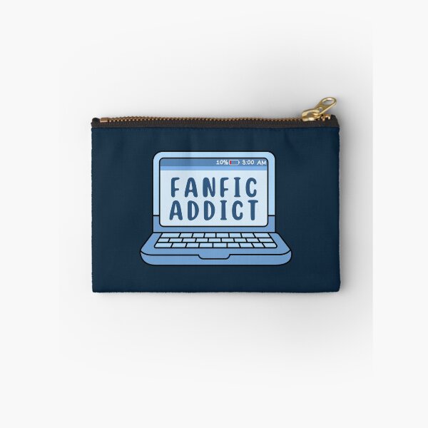 Item preview, Fanfic Addict - Blue Laptop designed and sold by Neadoodles.