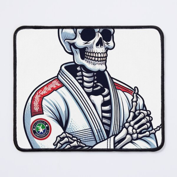 Item preview, Funny BJJ Skeleton Design: Brazilian Jiu Jitsu Bones designed and sold by Martial-Art-23.