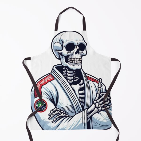 Item preview, Funny BJJ Skeleton Design: Brazilian Jiu Jitsu Bones designed and sold by Martial-Art-23.