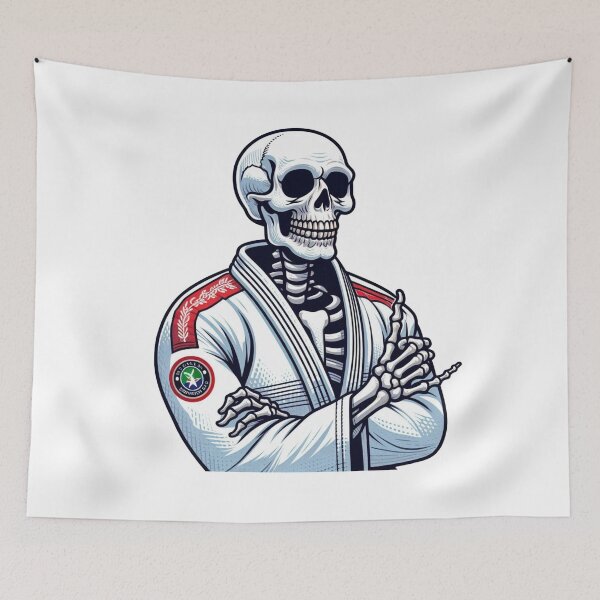 Item preview, Funny BJJ Skeleton Design: Brazilian Jiu Jitsu Bones designed and sold by Martial-Art-23.