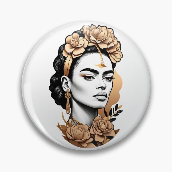 Item preview, “Beautiful Frida” - 4 designed and sold by vsartmaking.