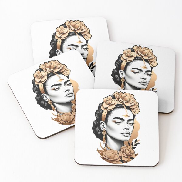 Item preview, “Beautiful Frida” - 4 designed and sold by V Art Travel Archive.