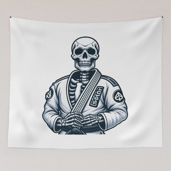 Item preview, Brazilian Jiu Jitsu Skeleton Warrior: Ultimate BJJ Gear designed and sold by Martial-Art-23.