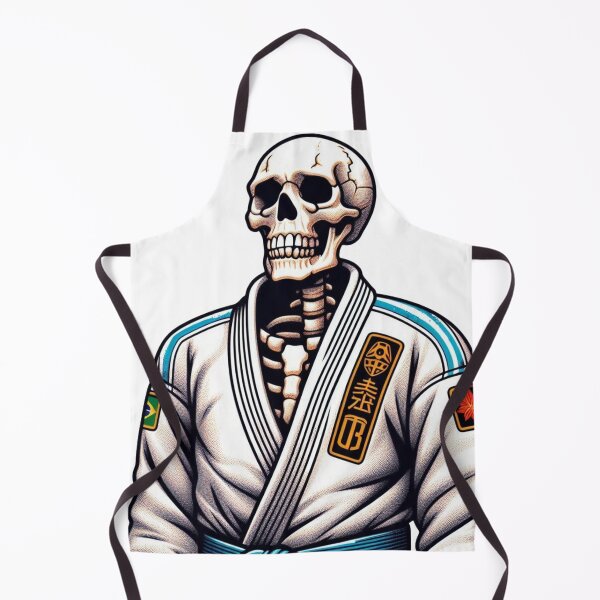 Item preview, BJJ Skeleton Champion: Unique Brazilian Jiu Jitsu Artwork designed and sold by Martial-Art-23.