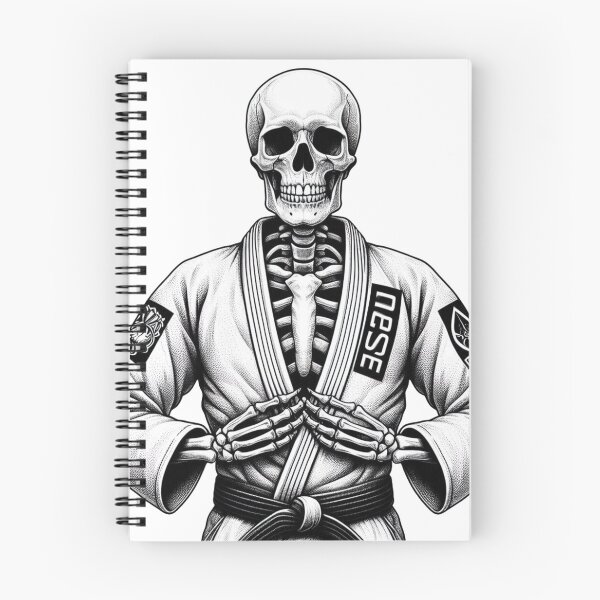 Item preview, Brazilian Jiu Jitsu Skeleton Reaper: BJJ Martial Arts designed and sold by Martial-Art-23.