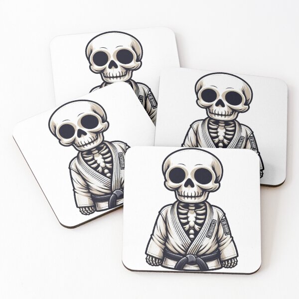 Item preview, BJJ Skeleton Pose: Classic Brazilian Jiu Jitsu Submission designed and sold by Martial-Art-23.