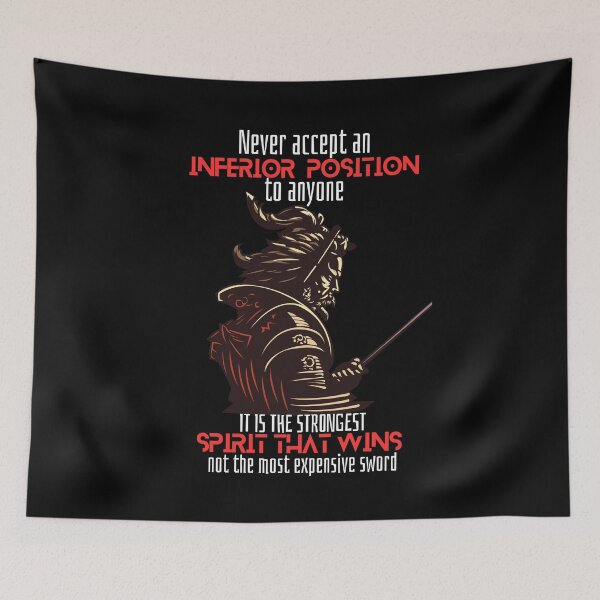 Item preview, NEVER ACCEPT AN INFERIOR POSITION designed and sold by Inspiretouplift.