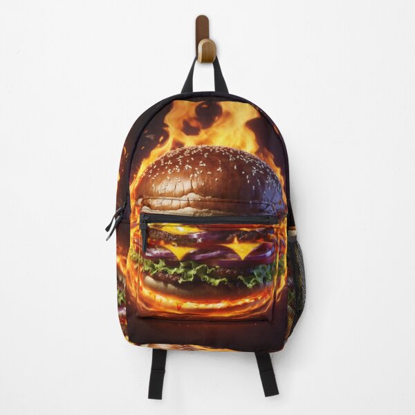 Item preview, Fire-Grilled Burger Logo designed and sold by Sadia  Jannat.