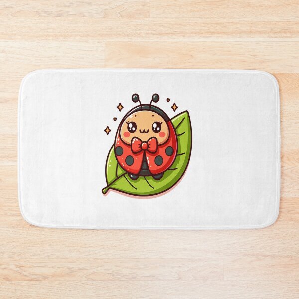 Item preview, Kawaii Ladybug: Wearing A Tiny Bowtie designed and sold by Ella_Sketch.