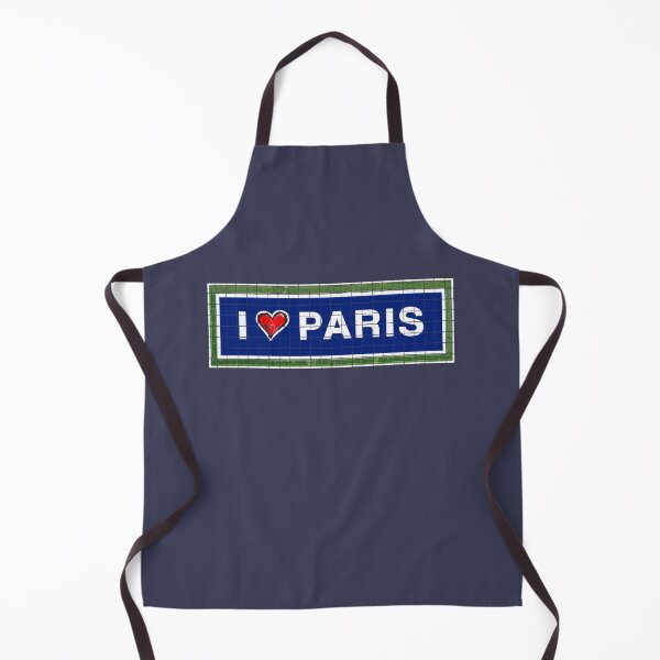 Item preview, I heart PARIS French Subway tile Retro Vintage style green designed and sold by frenchsalsa.
