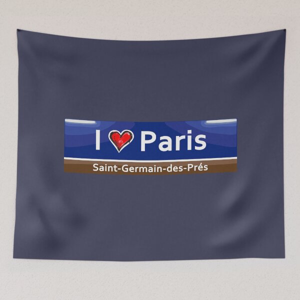 Item preview, I heart PARIS French Subway Tile Modern style designed and sold by frenchsalsa.
