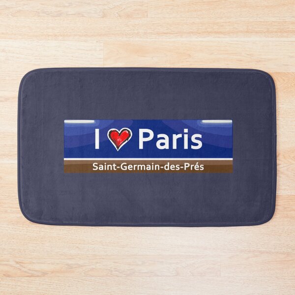 Item preview, I heart PARIS French Subway Tile Modern style designed and sold by frenchsalsa.