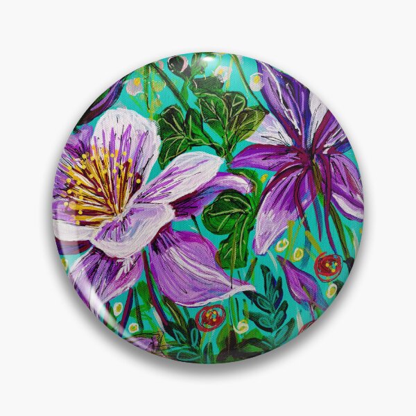 Item preview, Columbine Flower designed and sold by Mary Clare McCartin.