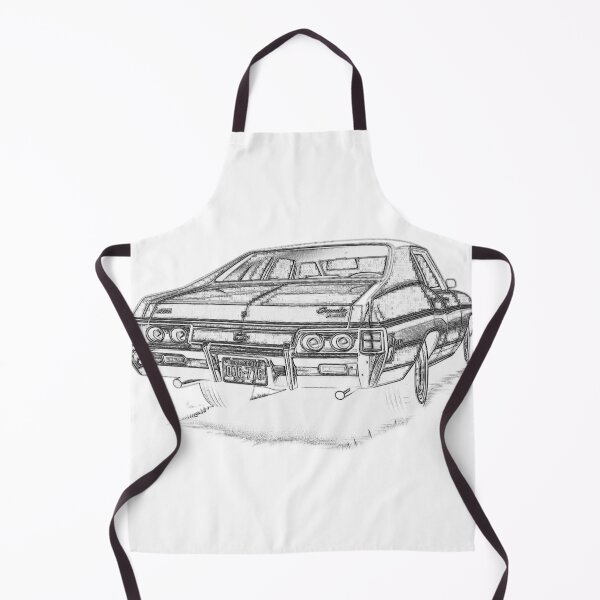 Item preview, 70s Chevrolet Impala designed and sold by VintageCarsShop.