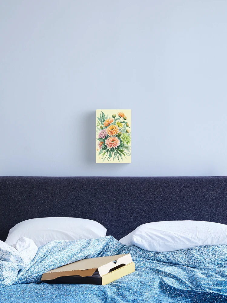 Thumbnail 2 of 3, Canvas Print, Spring Flowers designed and sold by Rislam.